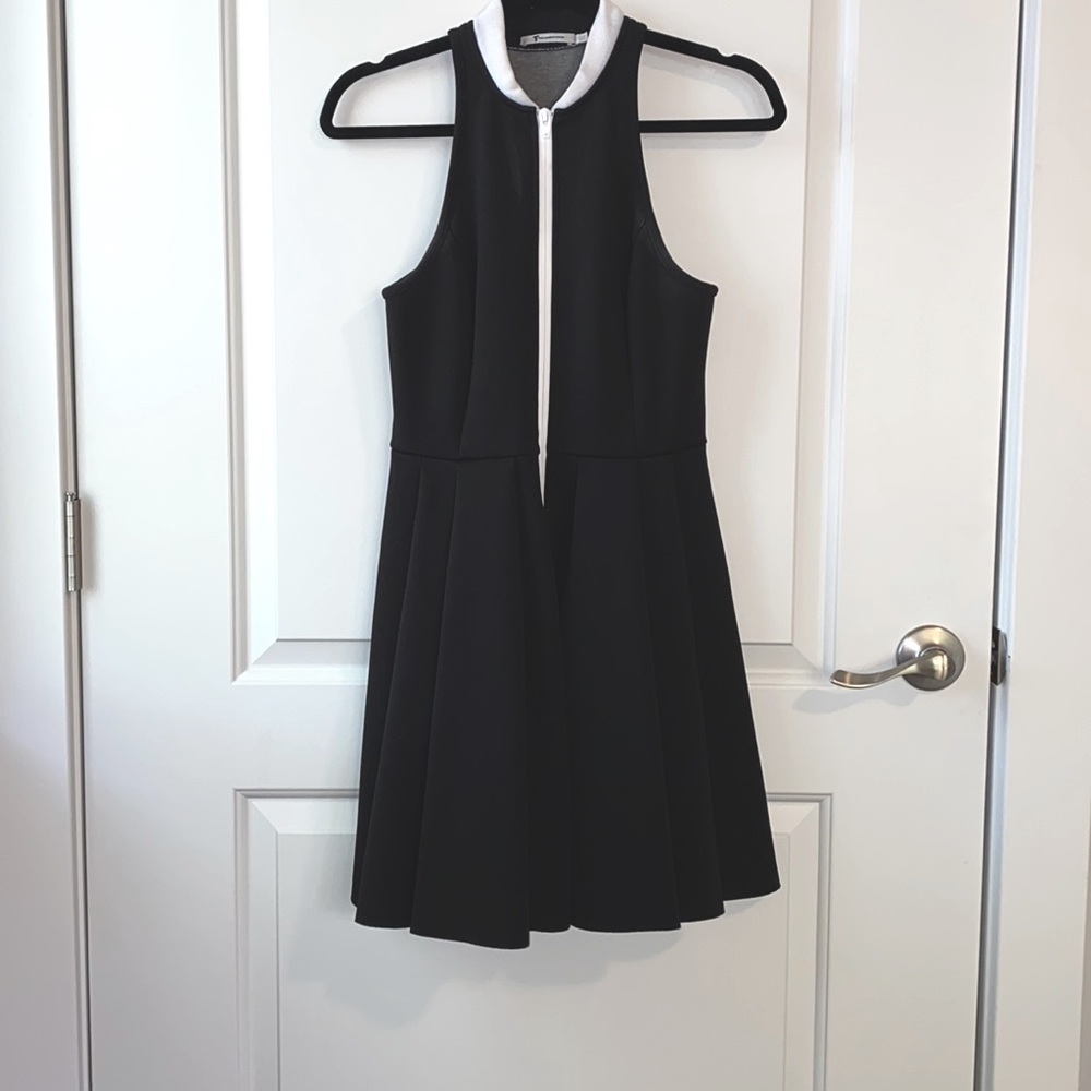 Alexander Wang Neoprene Zip Dress with Pockets